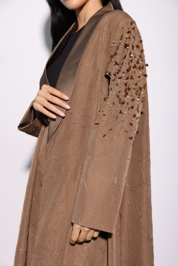 IMG 20241128 WA0016 scaled - Regal Bronze Abaya 1