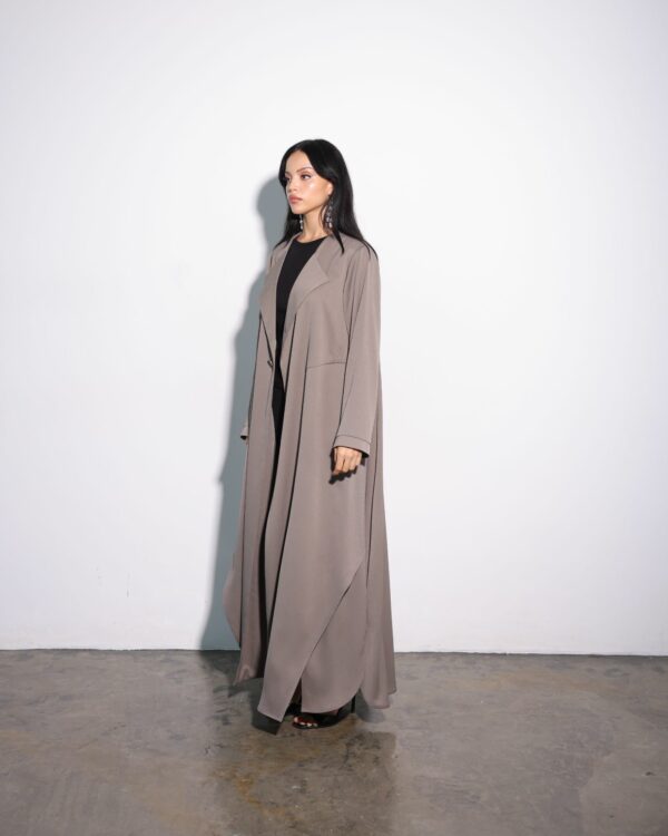 1D1A2668 - Dusty Beige Abaya 2